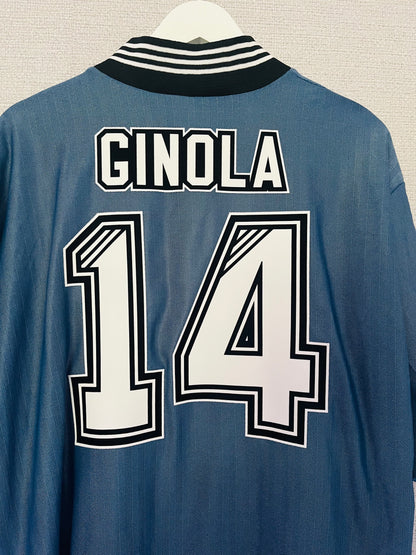 Newcastle United away football shirt 1996/97 Ginola XL