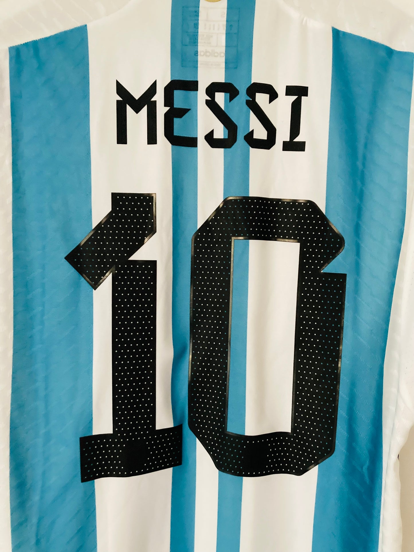 Argentina home football shirt heat rdy Messi 2022