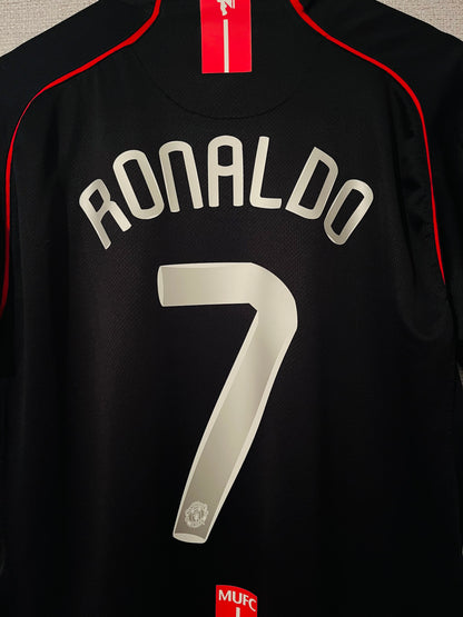 Manchester United away football shirt 2007/08 CR7 Large