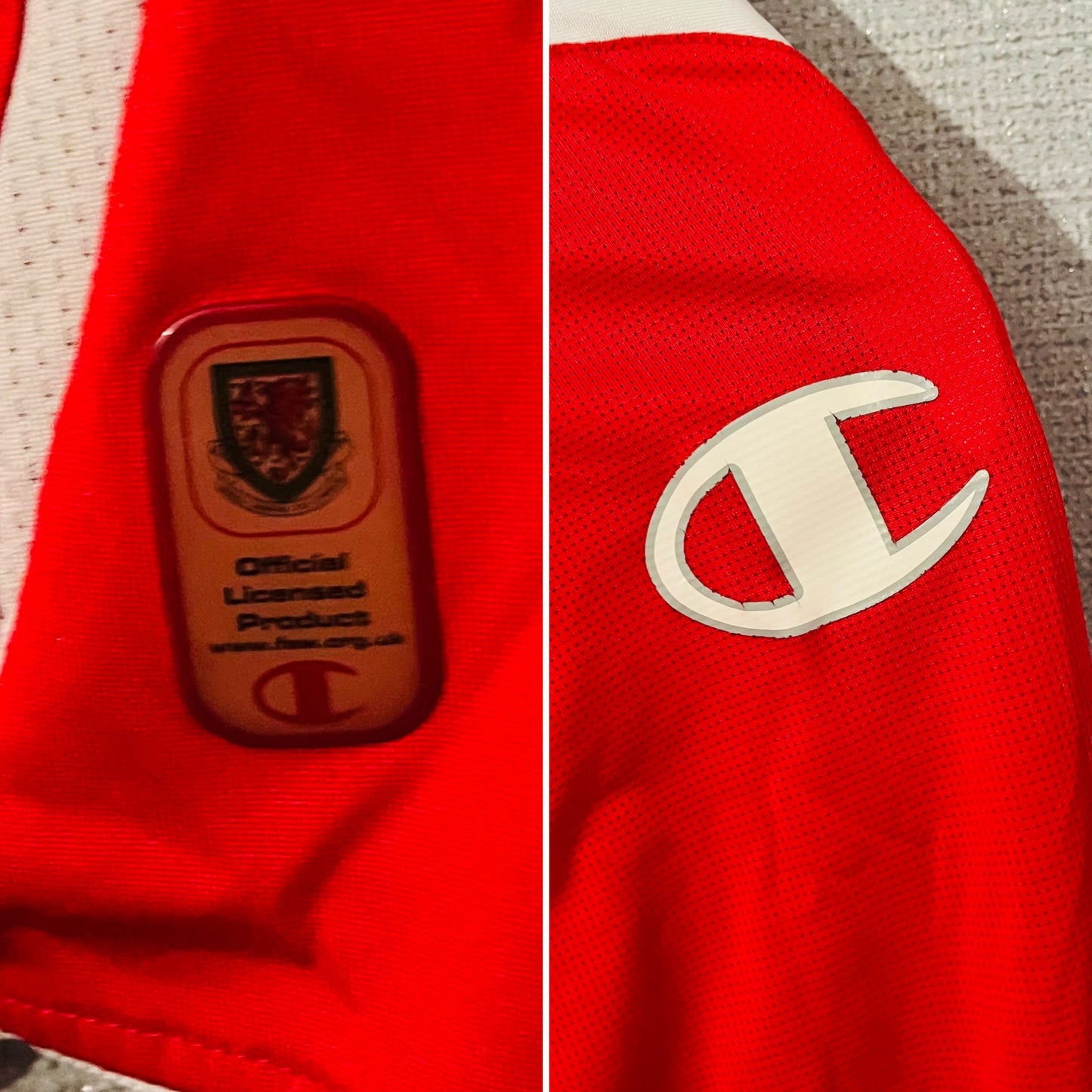 Wales home football shirt 2008/10 Medium