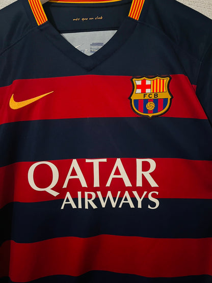 Barcelona home football shirt 2015/16 Messi Medium