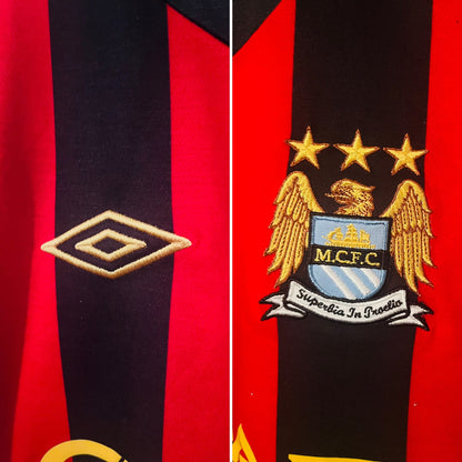 Manchester City away football shirt 2011/12 Tevez Large