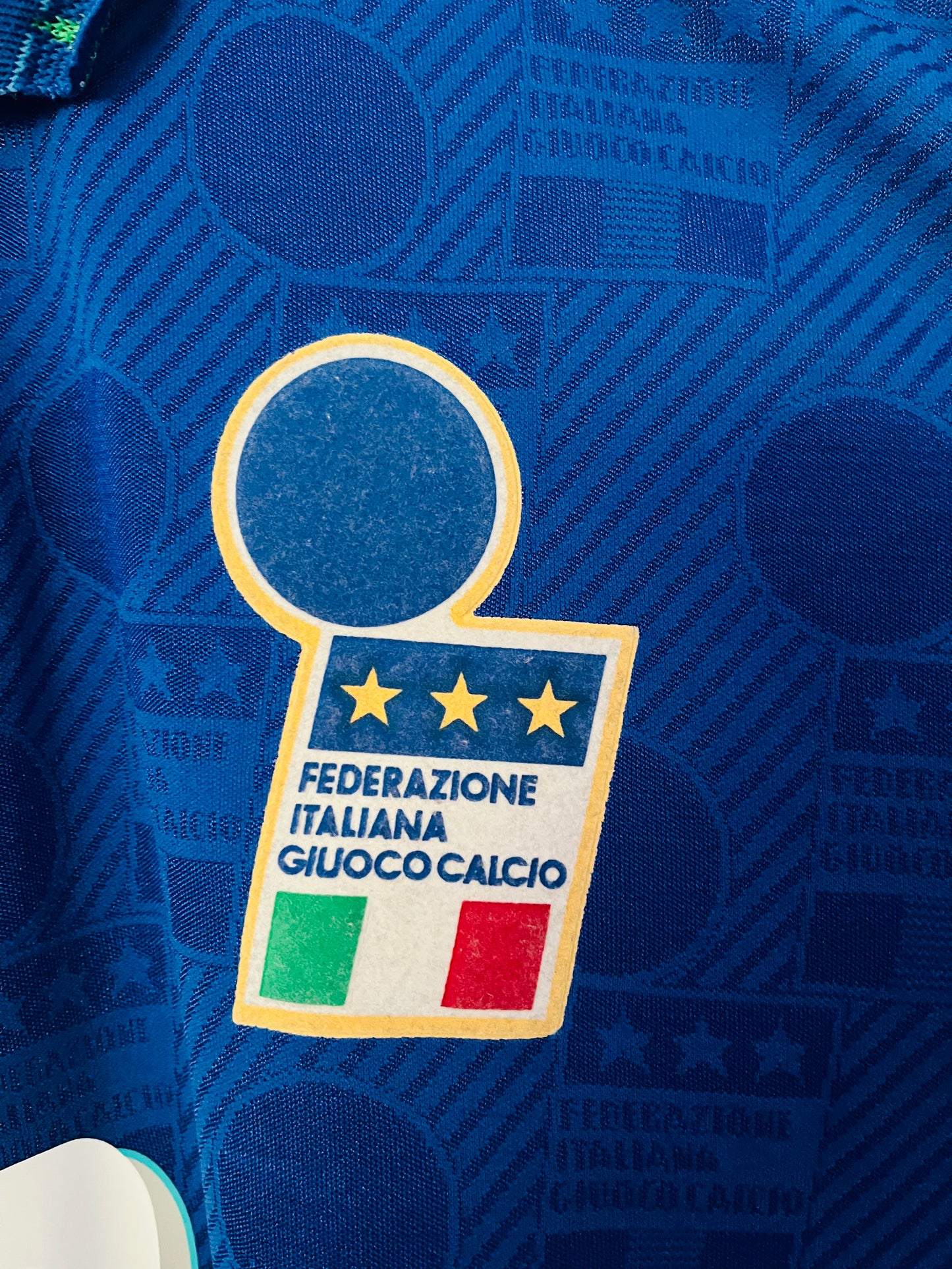 Italy home football shirt W/C 1994 Baggio Medium
