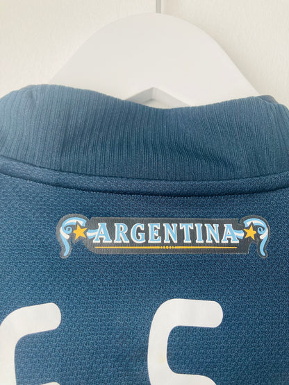 Argentina away football shirt 2007/09 Messi XL