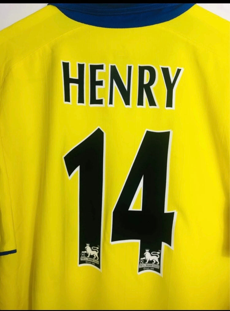 Arsenal away football shirt XXL Henry 2003/04