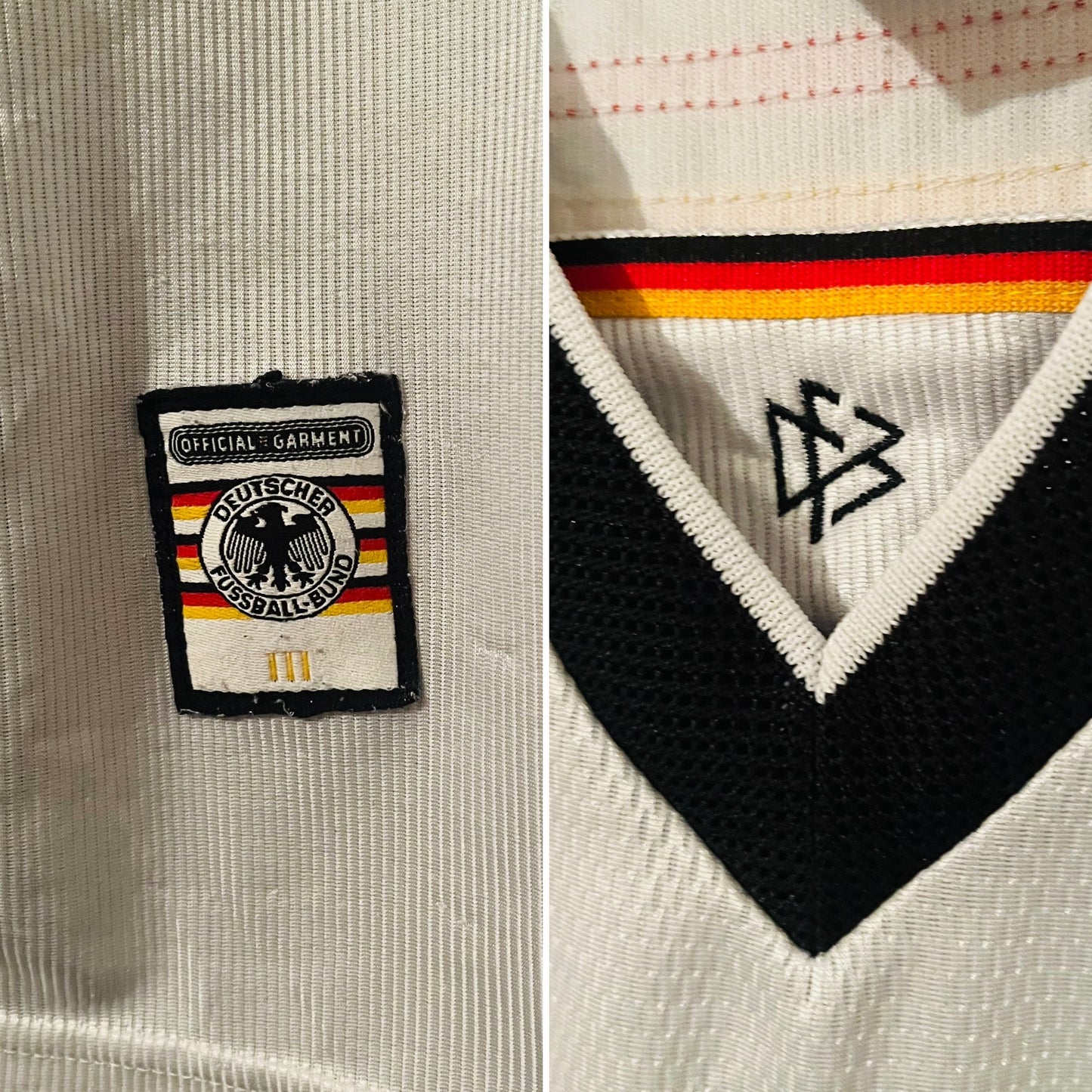 Germany home football shirt 1998/2000 Klinsmann Large