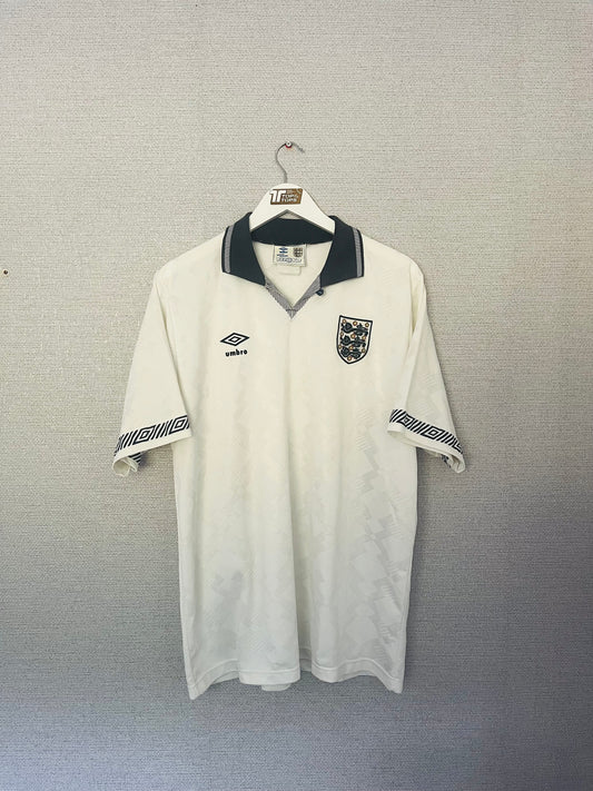 England home football shirt W/C Italia 90 XL