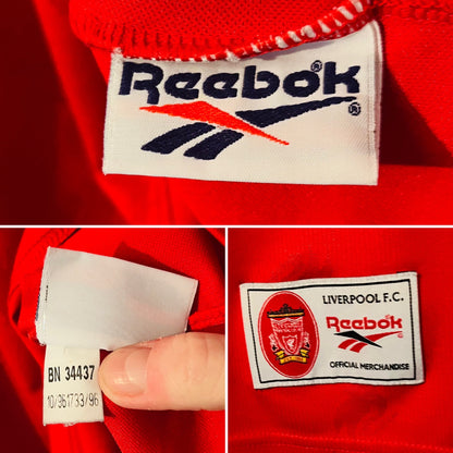 Liverpool home football shirt 1997/98 Fowler Medium
