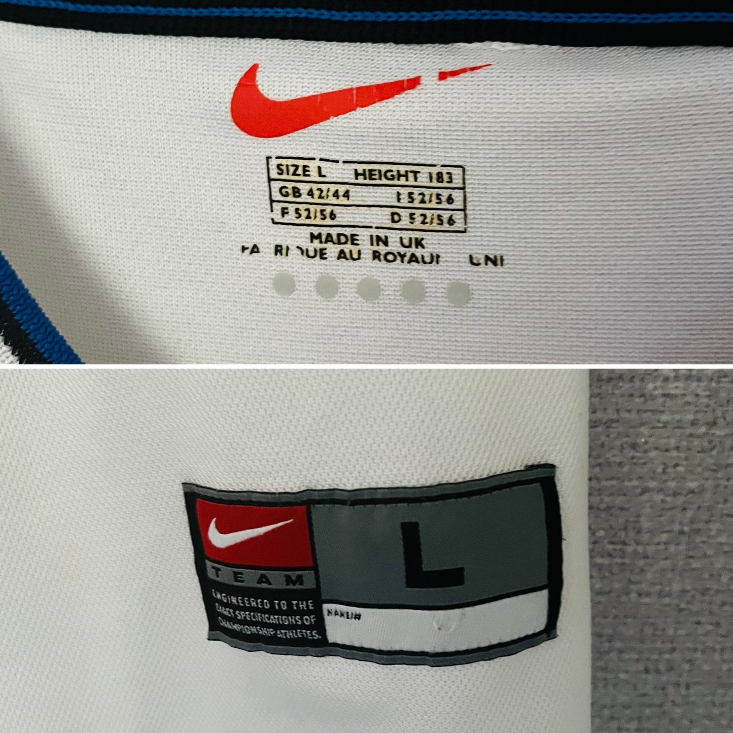 Inter Milan away football shirt 1999/2000 R9 Large