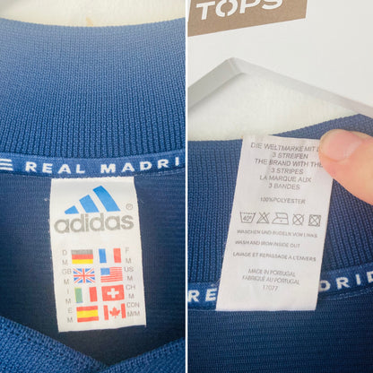 Real Madrid away football shirt 1998/99 Carlos Medium