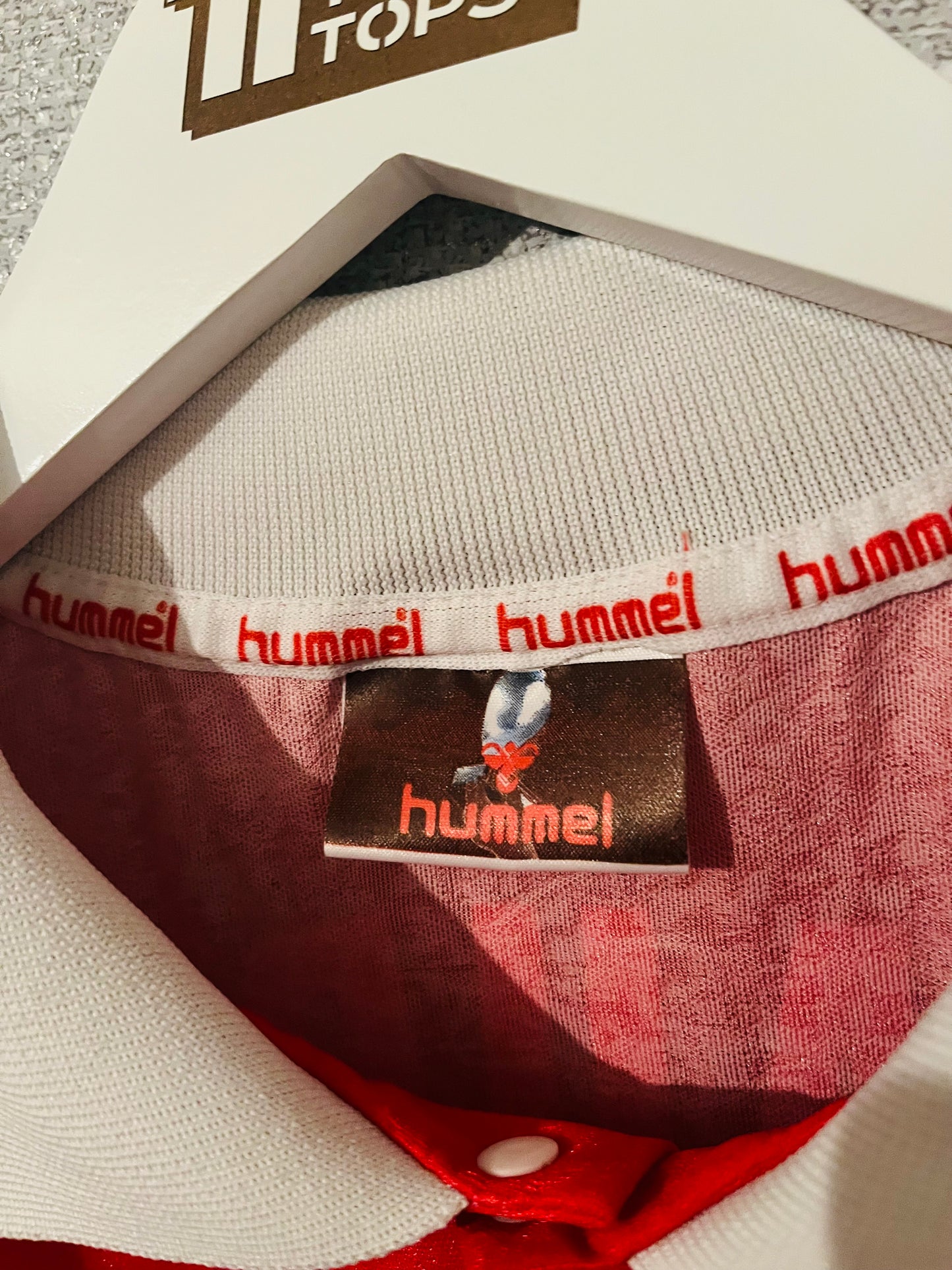 Denmark home football shirt 1995/96 Michael Laudrup Medium