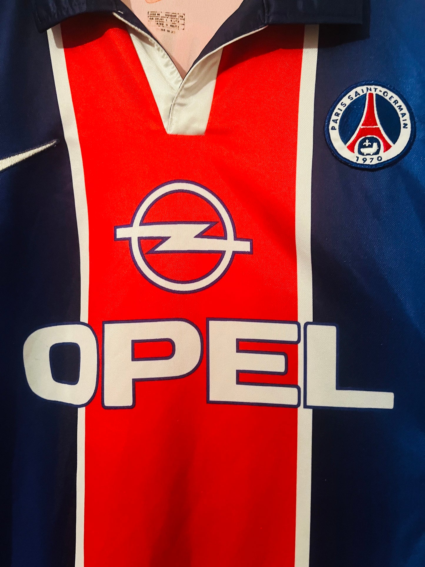 PSG home football shirt 1998/99 Okocha Medium