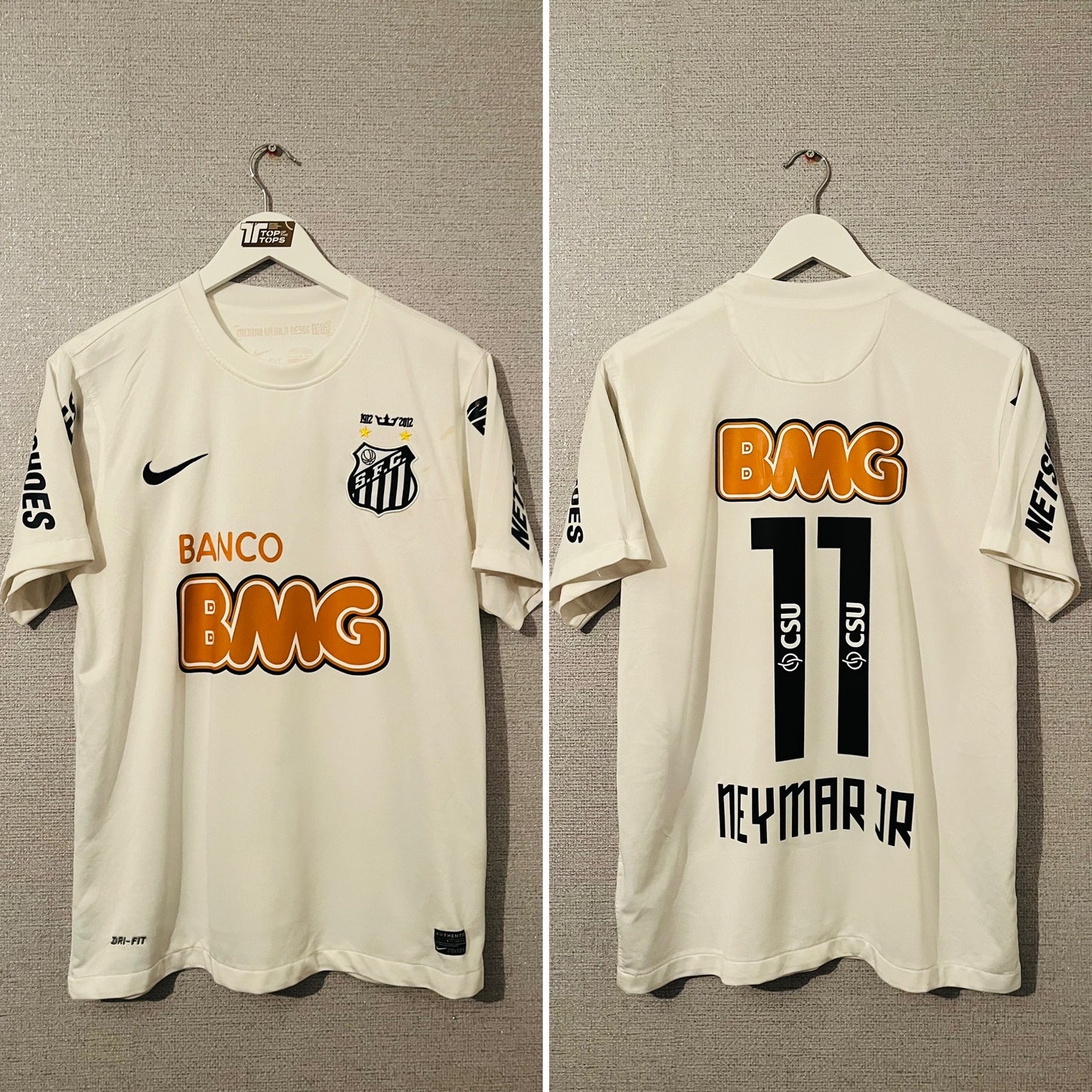 Santos home football shirt 2012/13 Neymar Jr Medium