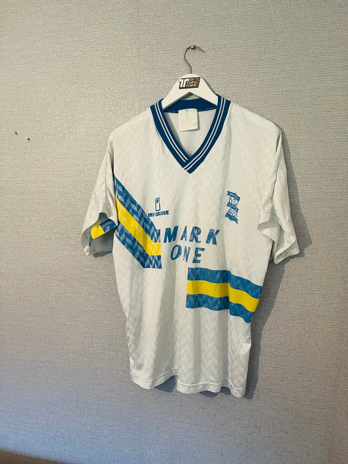 Birmingham City away football shirt 1991/92 Large