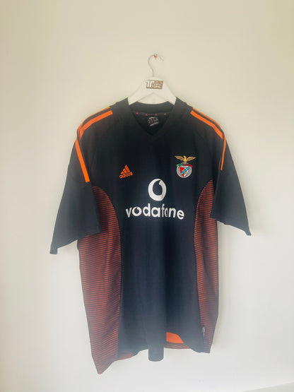 Benfica away football shirt 2002/03 Nuno Gomes XL