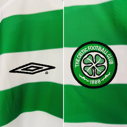 Glasgow Celtic home football shirt
2001/03 Larsson XL
