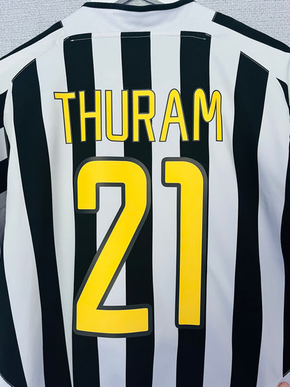 Juventus home football shirt 2003/04 Thuram XL