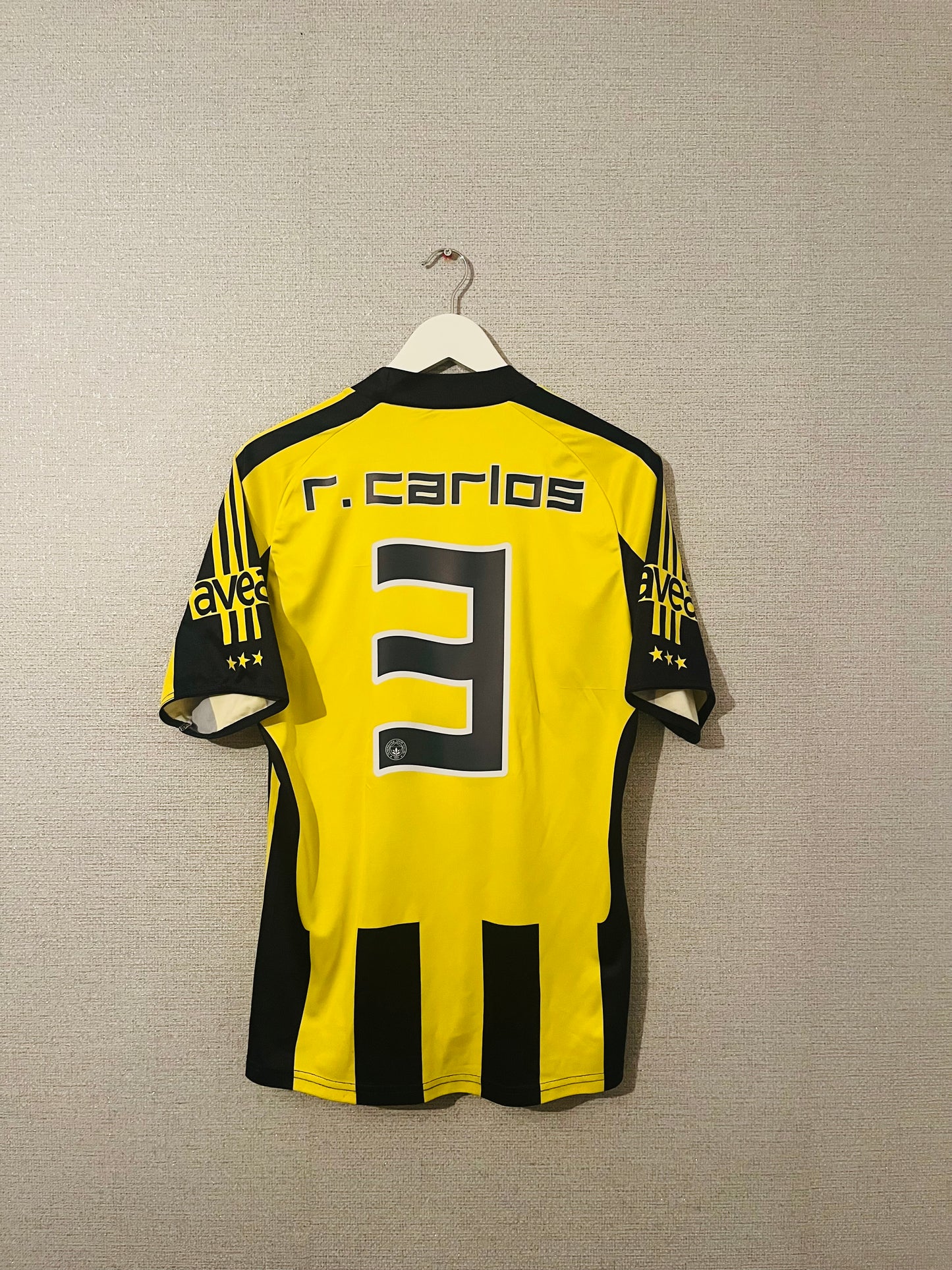 Fenerbahce home football shirt 2008/09 Roberto Carlos Medium