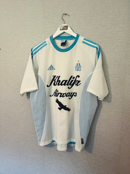 Olympique Marseille home football shirt 2002/03 Large