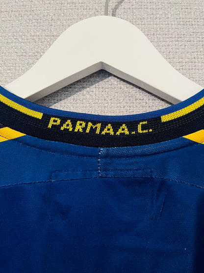 Parma home football shirt 2001/02 Nakata Large