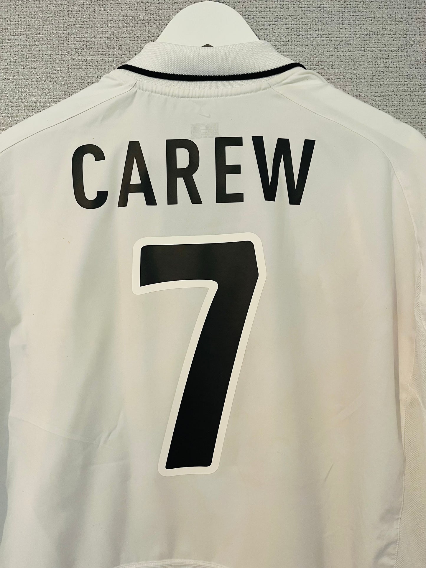 Valencia home football shirt 2002/03 Carew XL