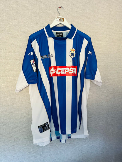 Recreativo Huelva home football shirt 2002/03 XXL