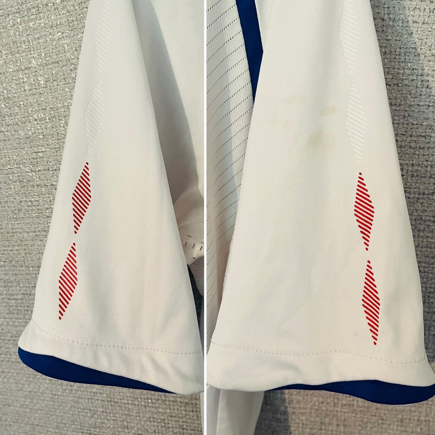 Olympique Lyonnaise Lyon home football shirt 2008/09 Juninho Medium