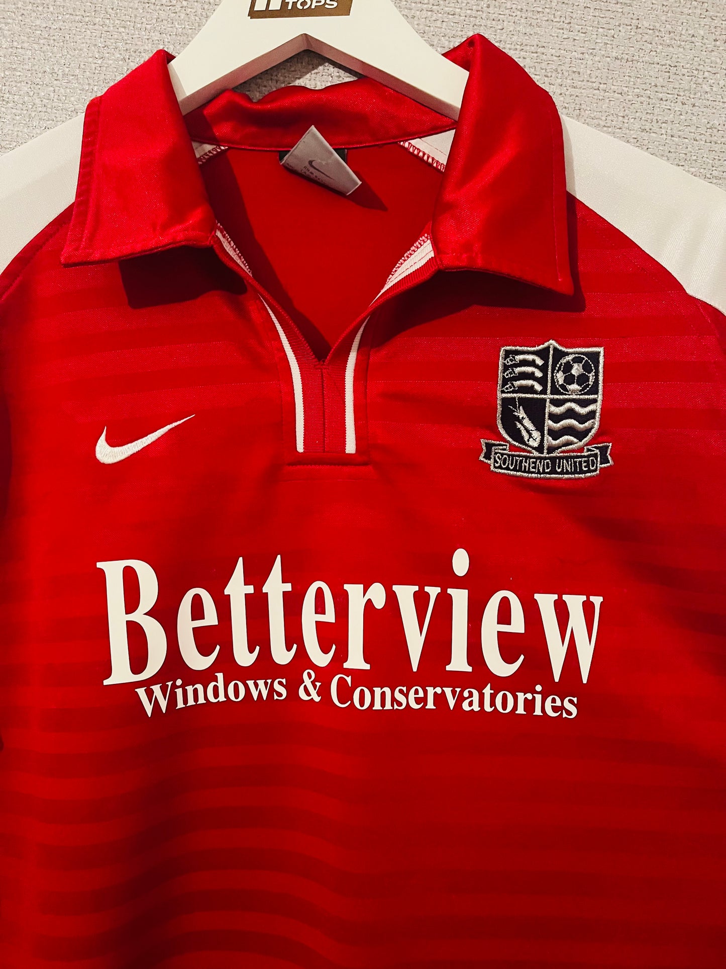 Southend United away football shirt 2004/05 medium