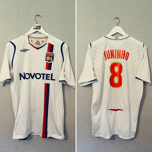 Olympique Lyonnaise Lyon home football shirt 2008/09 Juninho Medium