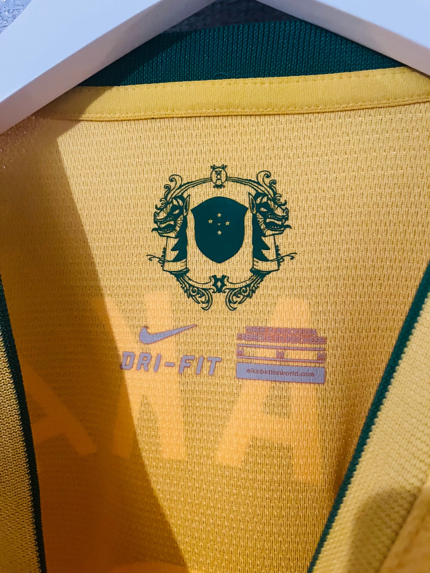 Brazil home football shirt 2012/13 Kaka medium