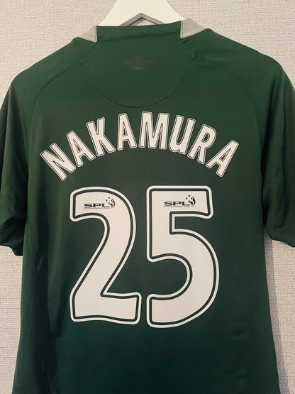 Glasgow Celtic away football shirt 2007/08 Nakamura Small