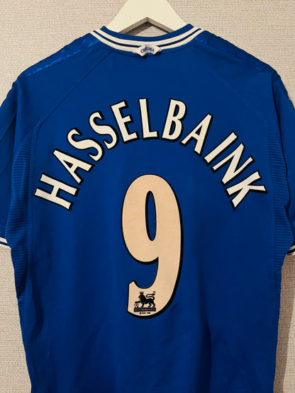 Chelsea home football shirt 1999/2001 Hasselbaink Medium