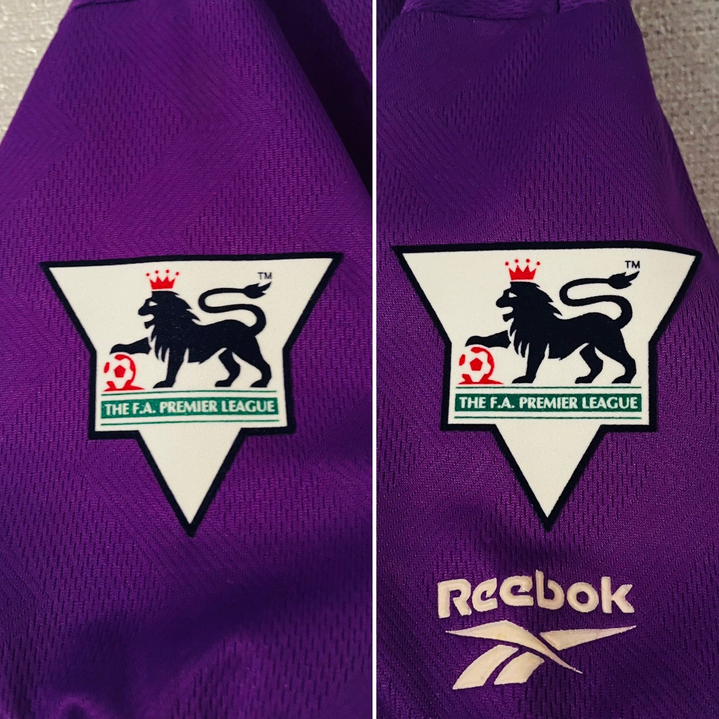 Bolton Wanderers away football shirt 1997/98 Fish Large