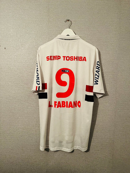 São Paulo home football shirt 2013/14 Fabiano XXL