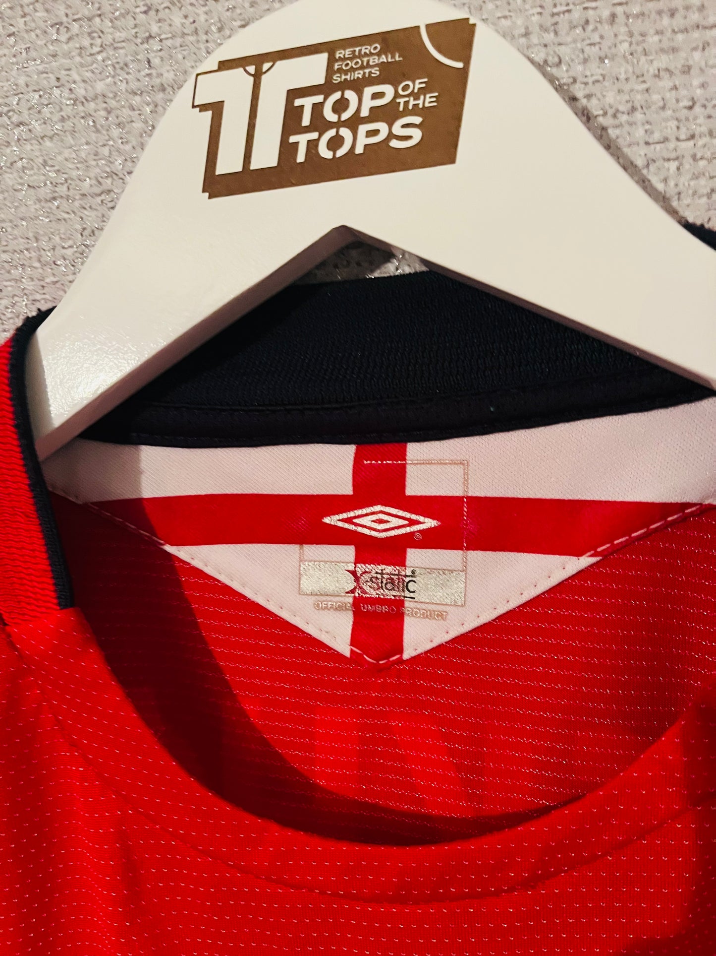 England away football shirt Euro 2004 Beckham Large