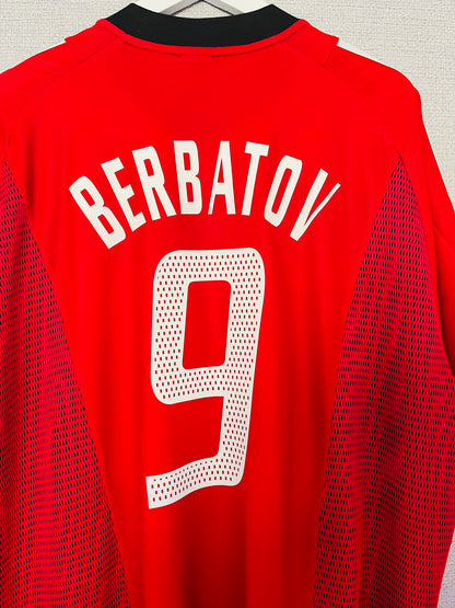 Bayer Leverkusen home football shirt 2002/04 XXL Berbatov