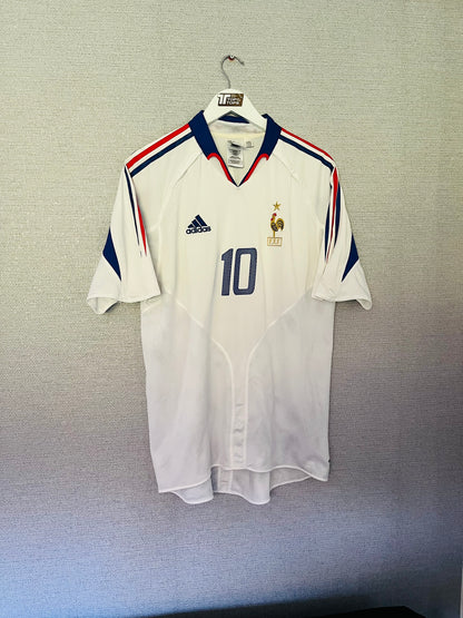 France away football shirt 2004/06 Zidane Large