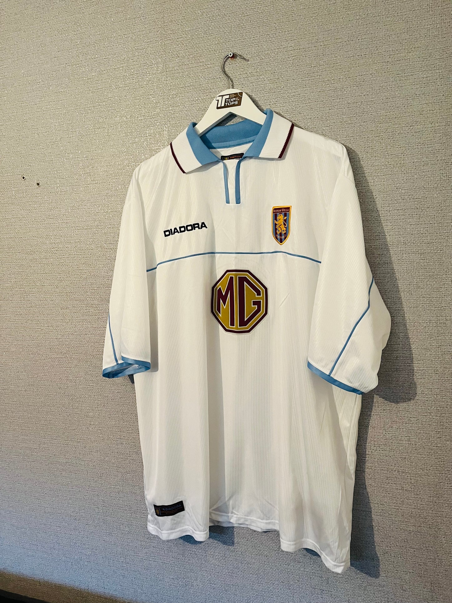 Aston Villa away football shirt 2002/03 Angel XXXL