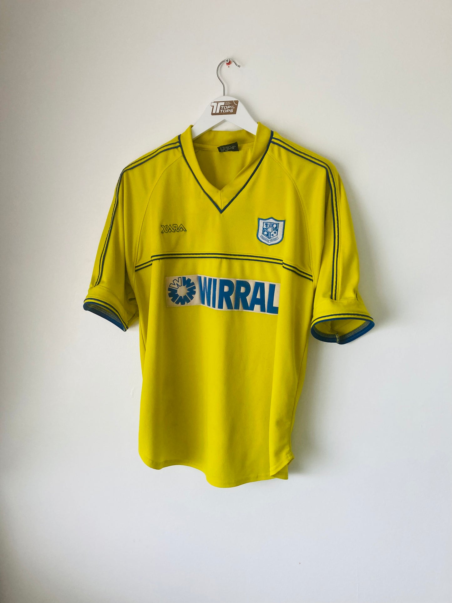 Tranmere Rovers away football shirt 2001/03 Large