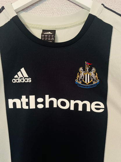 Newcastle United away football shirt 2002/03 Robert XL