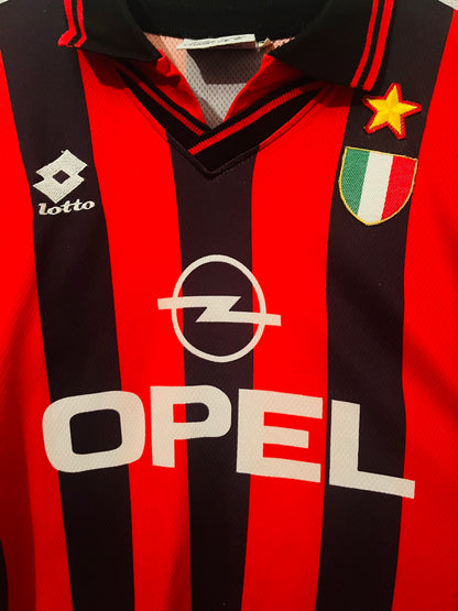 AC Milan home football shirt 1996/97 Boban Large