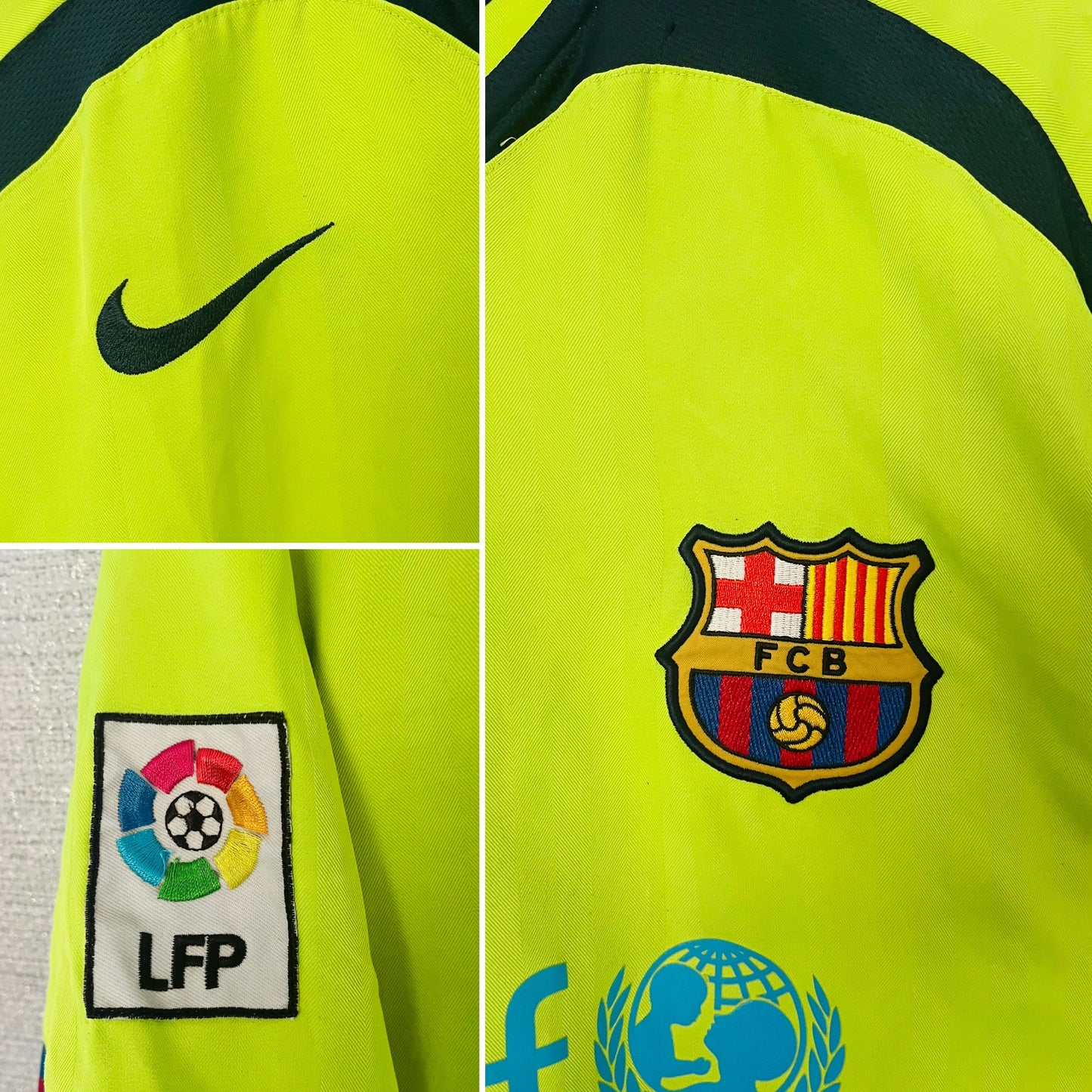 Barcelona third football shirt 2006/07 Ronaldinho XL