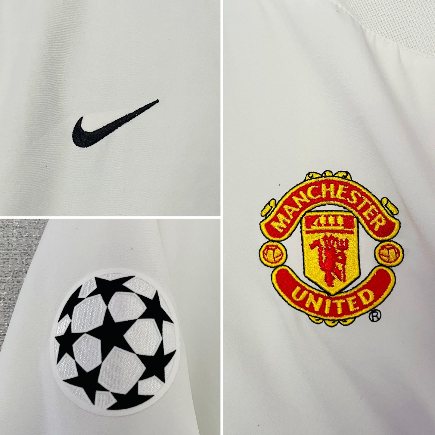 Manchester United away football shirt 2002/03 Keane Medium