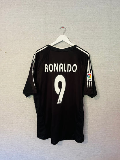Real Madrid away football shirt 2004/05 R9 XL