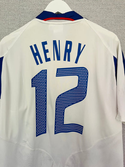 France away football shirt Euro 2004 Henry XL
