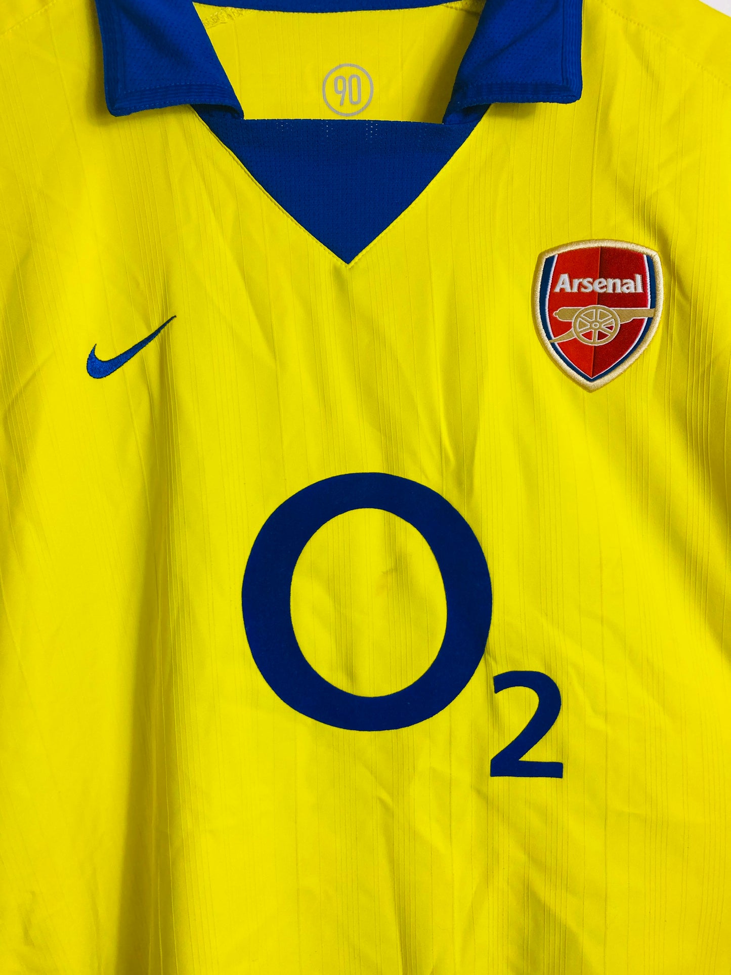 Arsenal away football shirt 2003/04 Kanu XXL