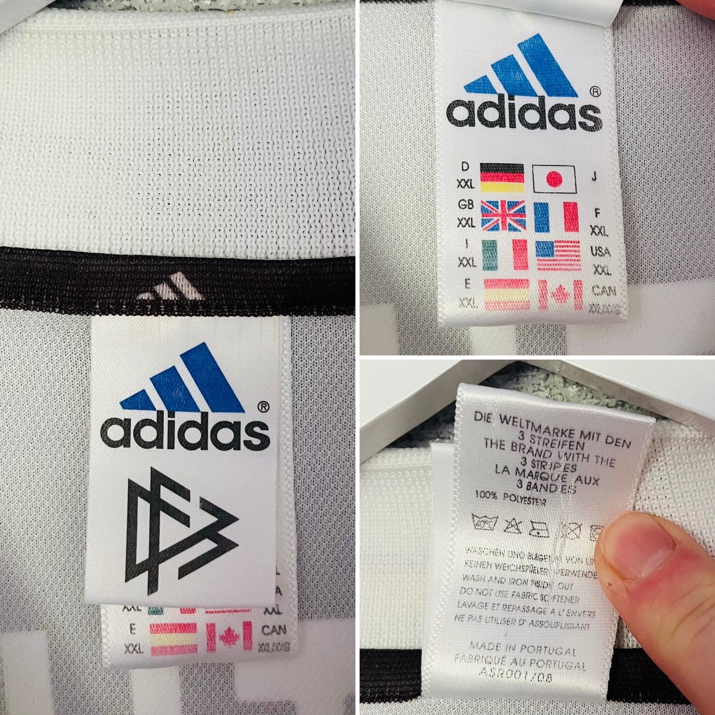 Germany home football shirt 2000/02 Matthaus XXL