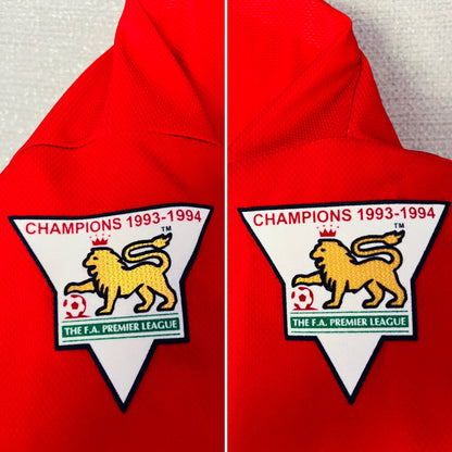 Manchester United home football shirt 1994/95 Keane Medium