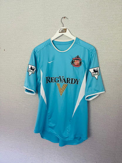 Sunderland away football shirt 2002/03 Phillips medium