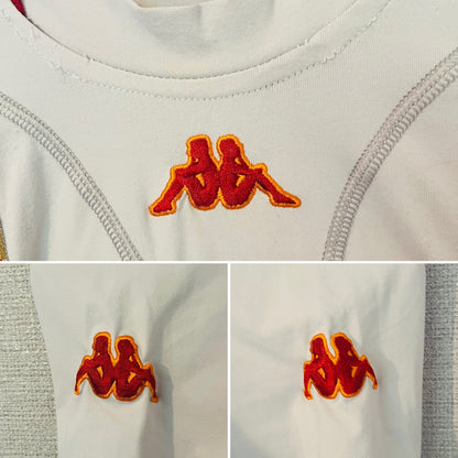 Roma away football shirt 2001/02 Montella Small